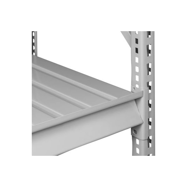 Tennsco Extra Shelf Level for Bulk Storage Rack - 96"W x 24"D - Steel Deck - Light Gray